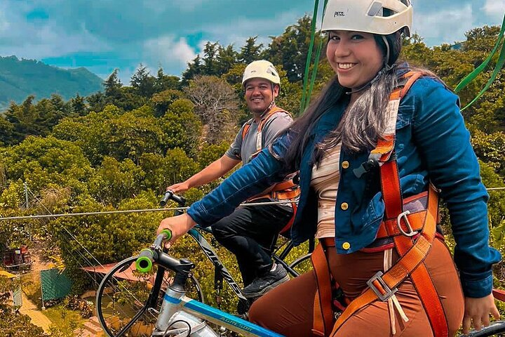 The Best of Ruta De Las Flores: Bike Zipline + Ataco + Hotsprings - Photo 1 of 12